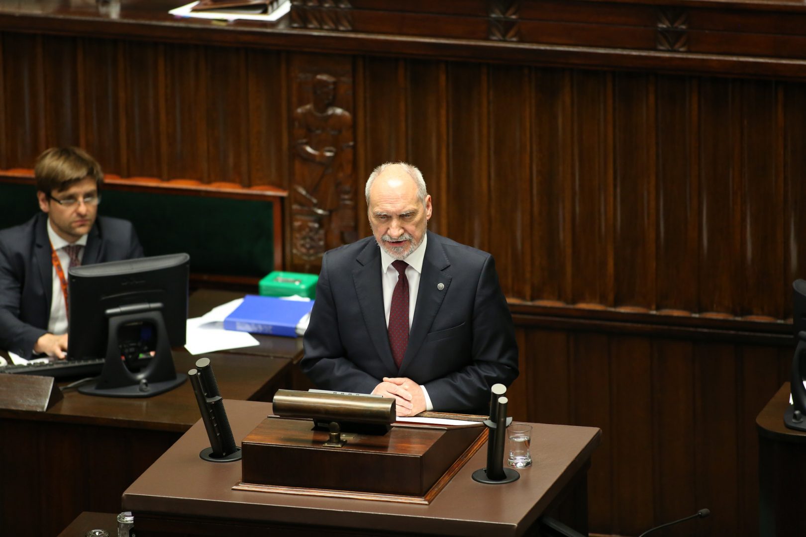 Antoni Macierewicz/fot. Krzysztof Białoskórski/Kancelaria Sejmu